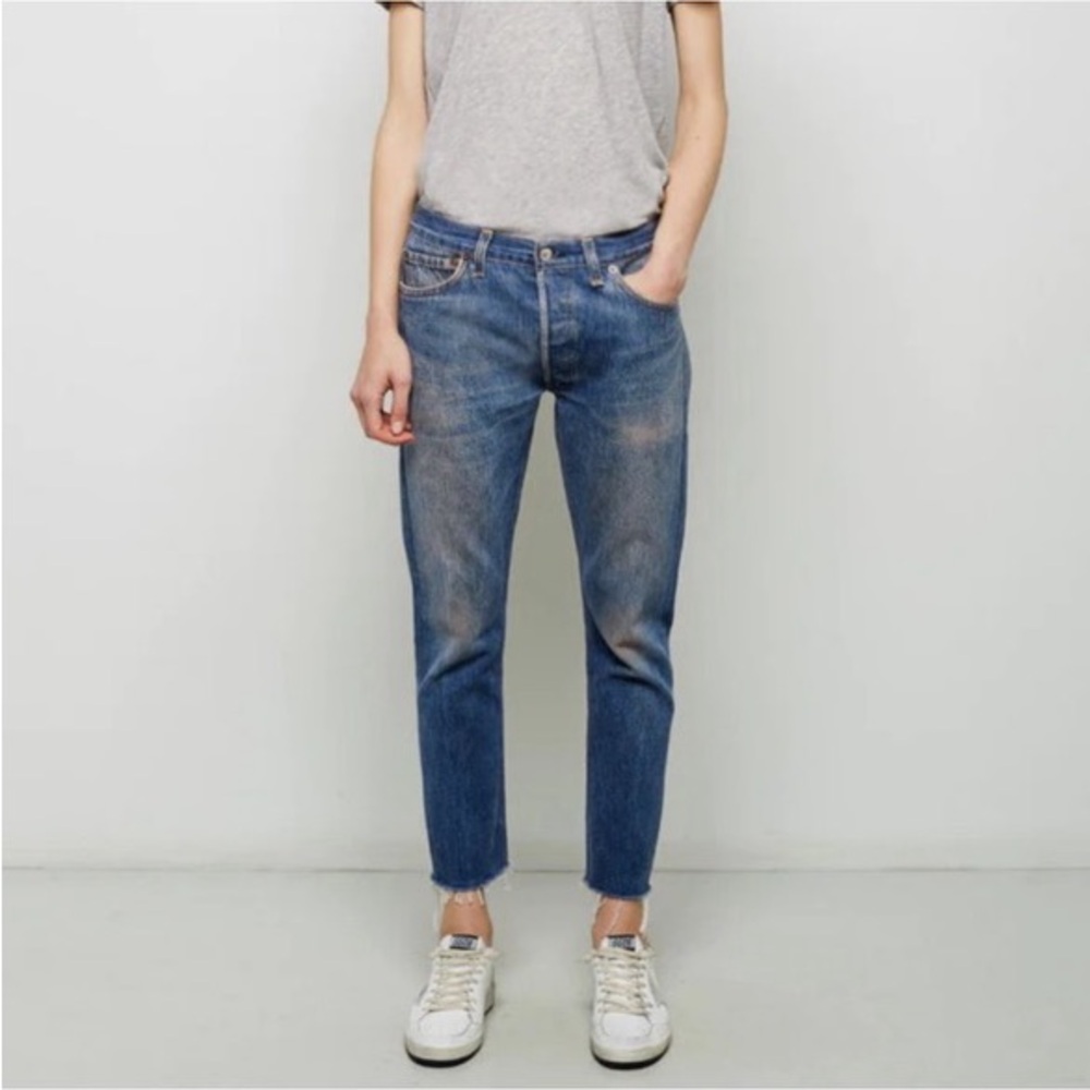 RE/DONE Relaxed Crop Jeans